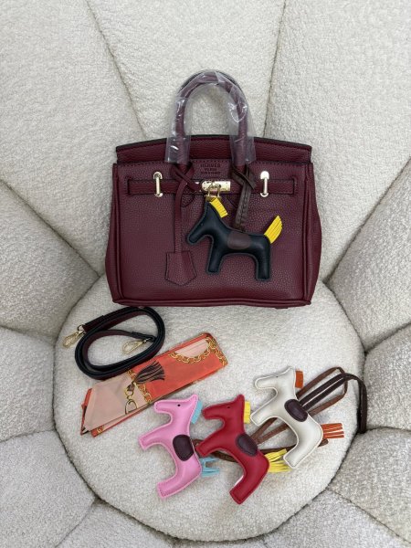 حقيبة Hermes بيرجن حجم 25 سم كواليتي جداً عالية