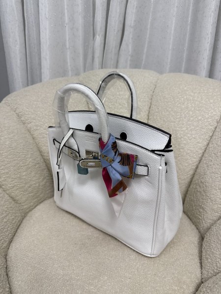 حقيبة Hermes بيرجن حجم 30سم مع سكارف إضافي كواليتي جداً عالية
