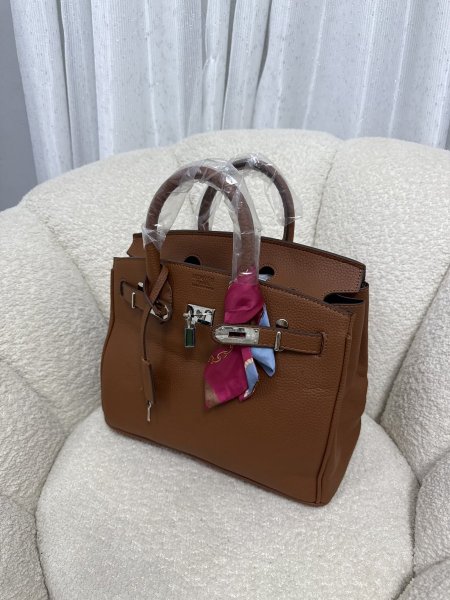 حقيبة Hermes بيرجن حجم 30سم مع سكارف إضافي كواليتي جداً عالية