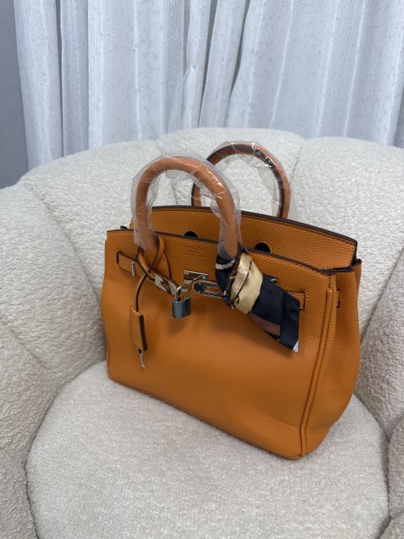 حقيبة Hermes بيرجن حجم 30سم مع سكارف إضافي كواليتي جداً عالية