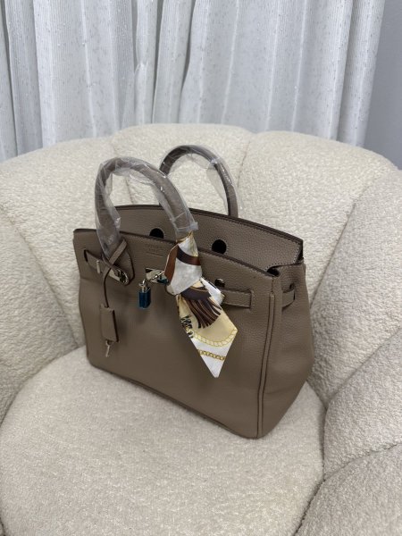 حقيبة Hermes بيرجن حجم 30سم مع سكارف إضافي كواليتي جداً عالية