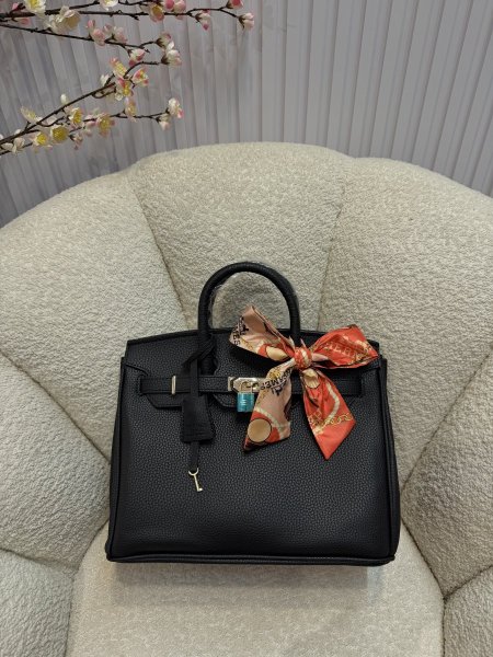 حقيبة Hermes بيرجن حجم 30سم مع سكارف إضافي كواليتي جداً عالية