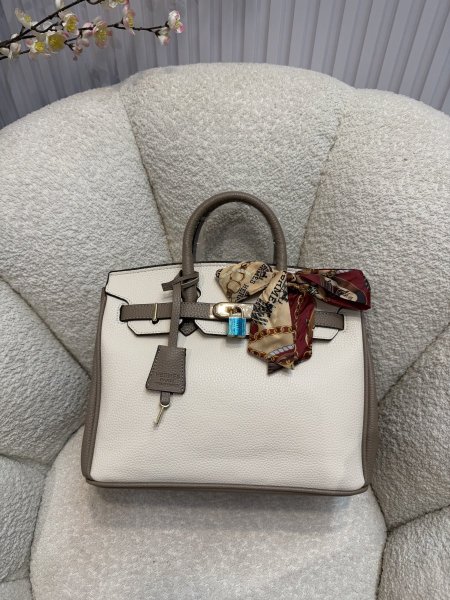 حقيبة Hermes بيرجن حجم 30سم مع سكارف إضافي كواليتي جداً عالية